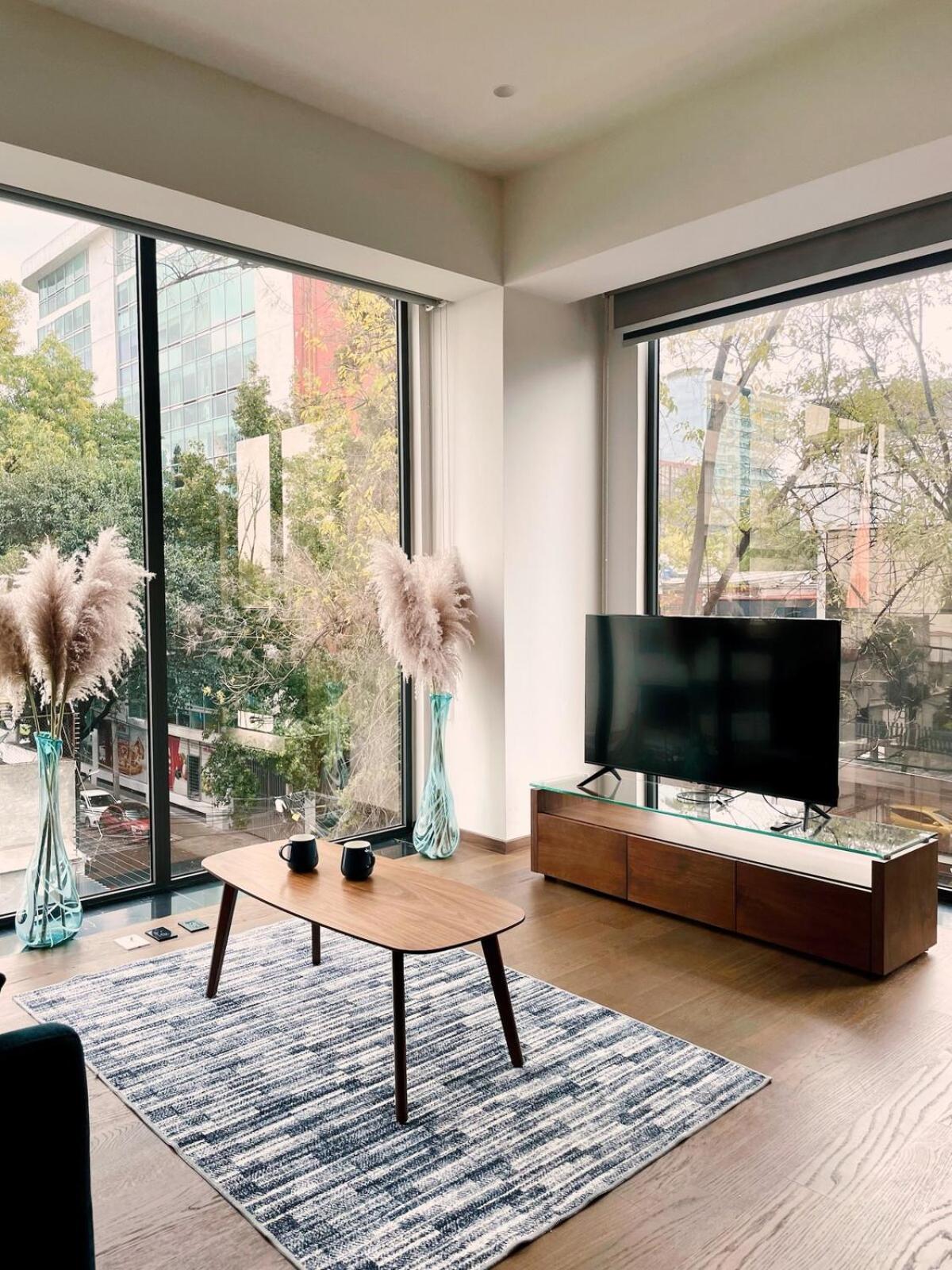 Apartment Sunlit Apt, Prime Location In Polanco, Fast Wifi